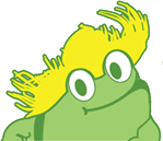 Children's Garden mascot Finn