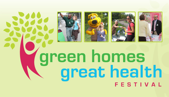 Green Homes and Great Health Festival logo