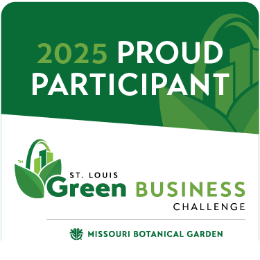 2025 St. Louis Green Business Challenge participant badge