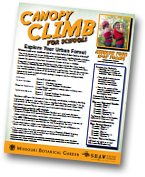 Canopy Climb for Schools flyer