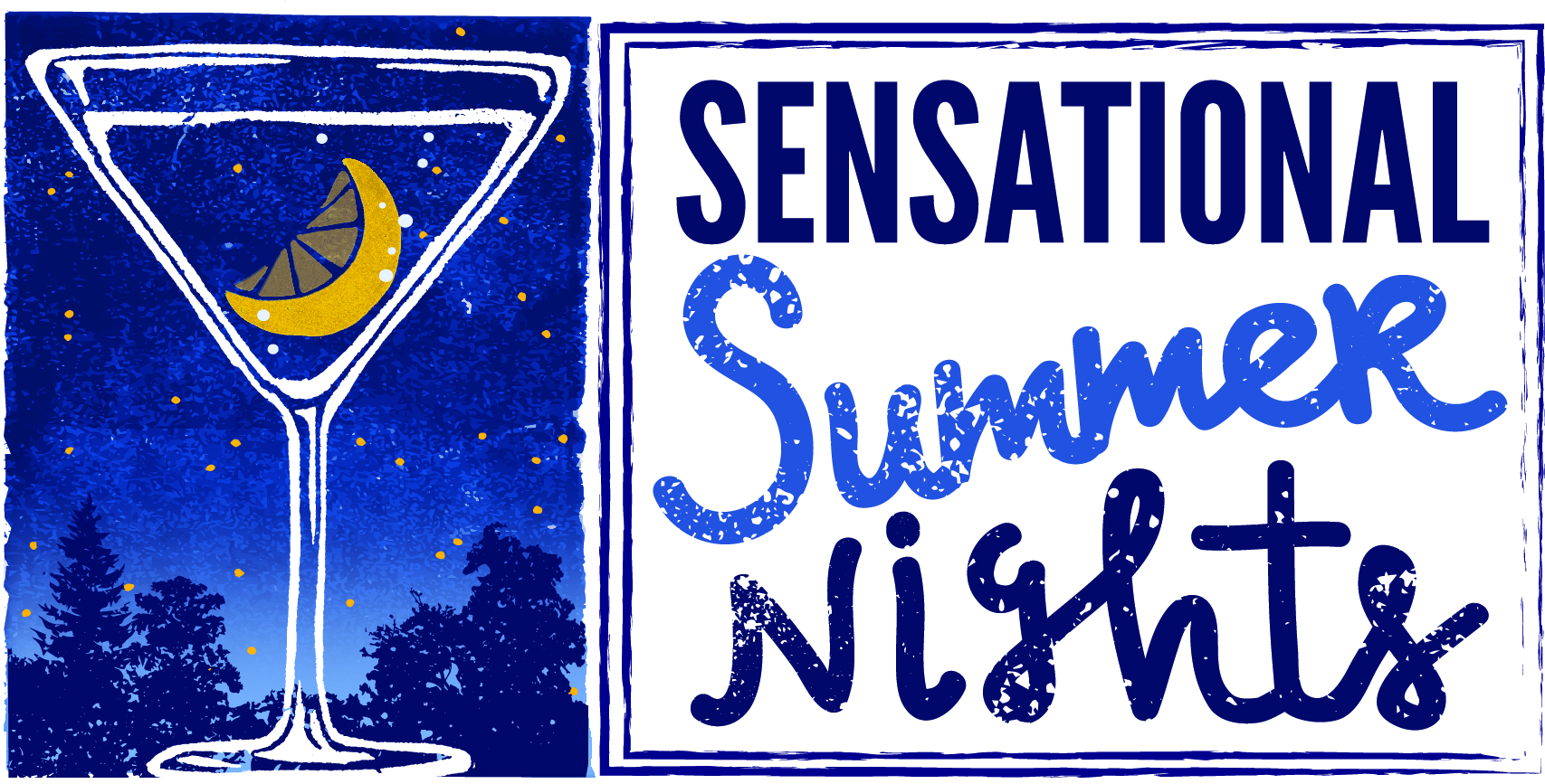 Sensational Summer Nights vertical logo