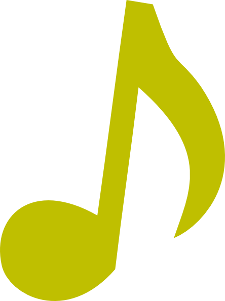 green music note
