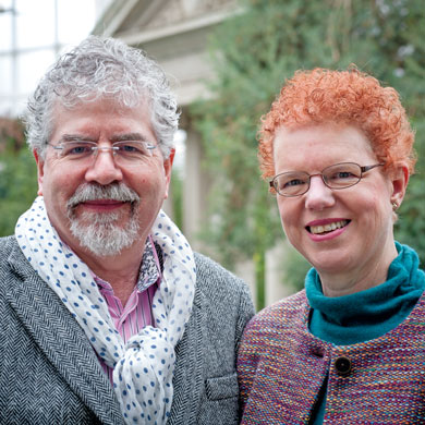 Rick and Joy in the Temperate House