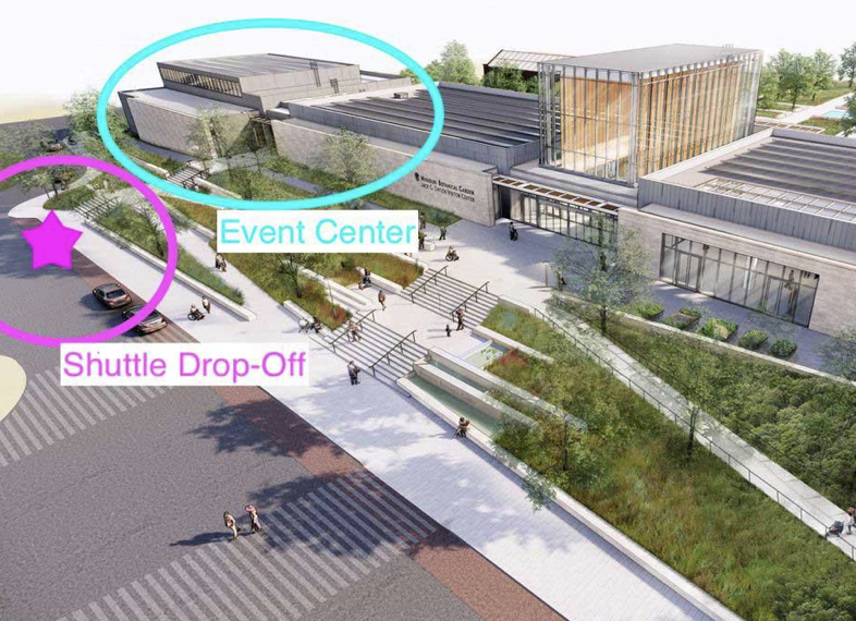 Conference Shuttle Drop Off and Pick Up Location