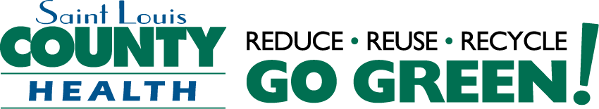 St. Louis County Health Go Green logo