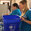 Distributing recycle bins