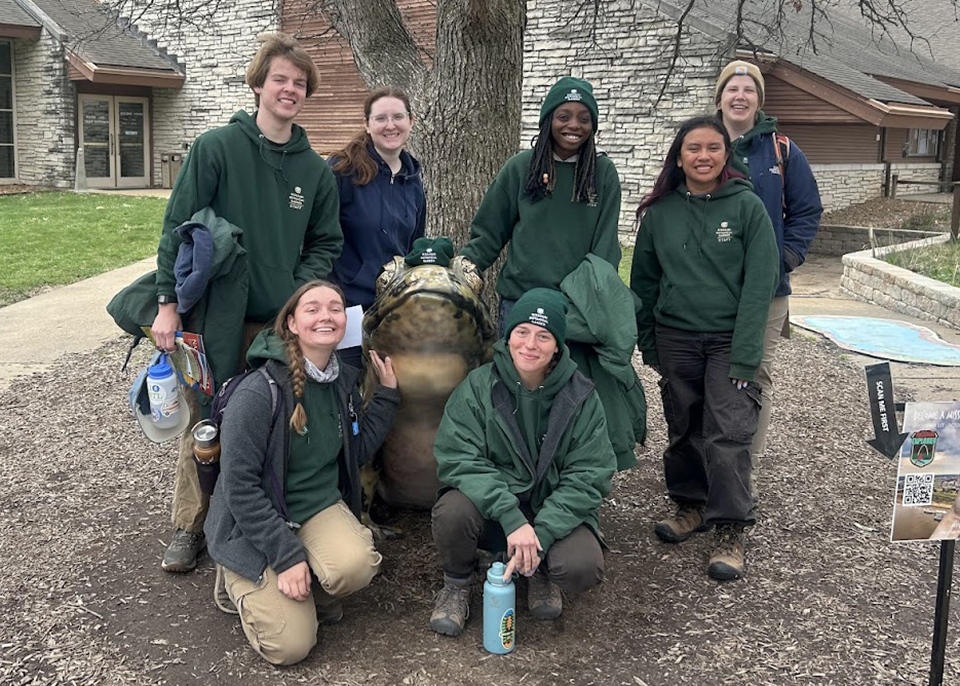 OLC participants pause for a photo