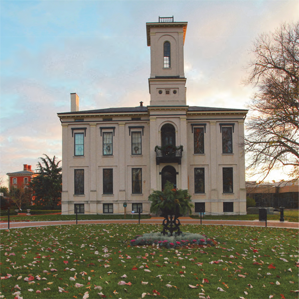 Tower Grove House at Sunset