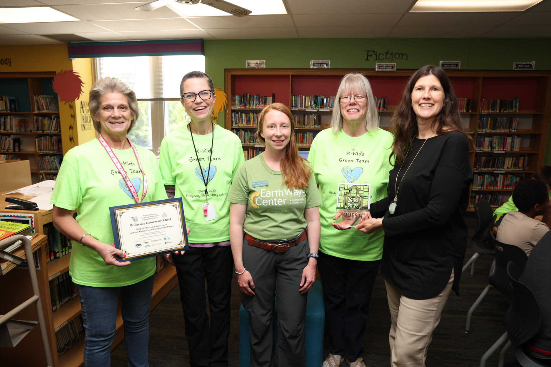 Bridgeway Elementary is Green Schools Quest Winner