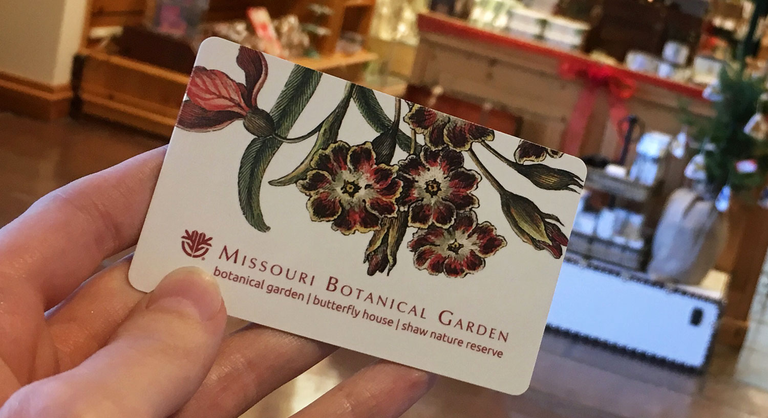 Garden gift card