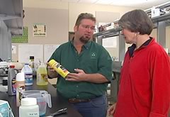 Dr. Detox and Jean discussing hazards